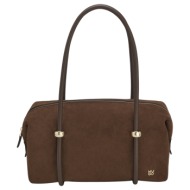 γυναικεία briony s duffle τσάντα ώμου καφέ hugo 50573266-209