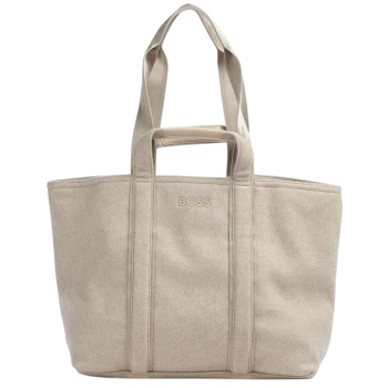 γυναικεία palmah tote τσάντα μπεζ boss 50573624-277