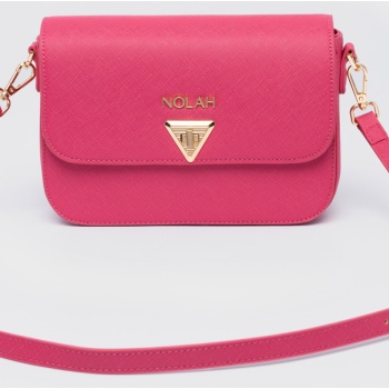 nolah γυναικεια τσαντα fiona pink light gold