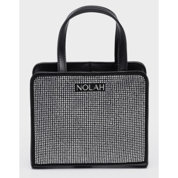 nolah γυναικεια τσαντα lady white silver