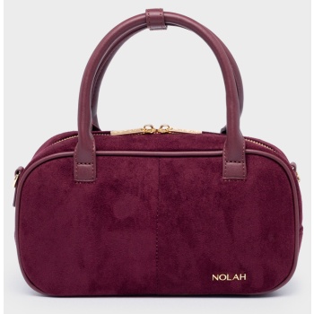 nolah γυναικεια τσαντα gisou burgundy