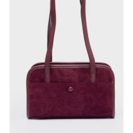 nolah γυναικεια τσαντα noema burgundy