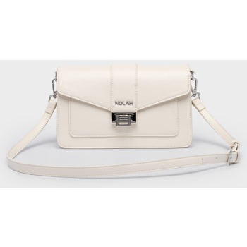 nolah γυναικεια τσαντα danny offwhite - silver