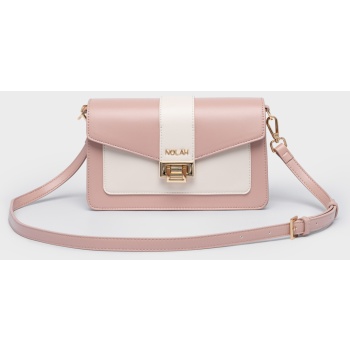 nolah γυναικεια τσαντα danny pink-cream