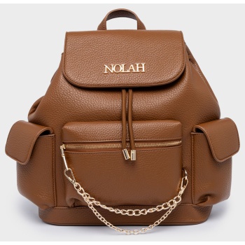 nolah γυναικεια τσαντα tasha light brown