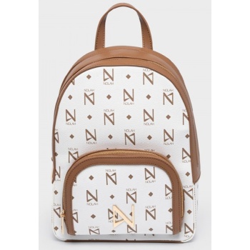 nolah γυναικεια τσαντα milo white/brown