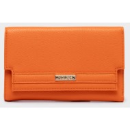 nolah γυναικειο πορτοφολι madelia orange