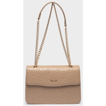 nolah γυναικεια τσαντα marjory beige
