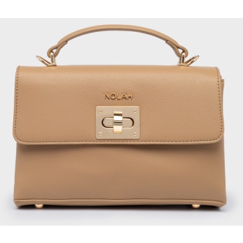 nolah γυναικεια τσαντα alba beige