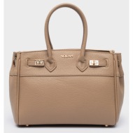 nolah γυναικεια τσαντα carolina beige