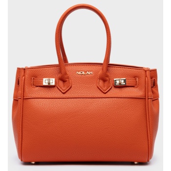 nolah γυναικεια τσαντα carolina orange