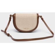 nolah γυναικεια τσαντα ludmila cream dark brown