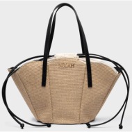 nolah γυναικεια τσαντα oceania light beige black