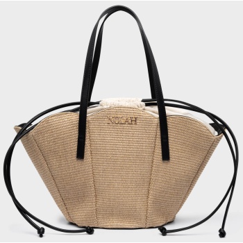 nolah γυναικεια τσαντα oceania light beige black