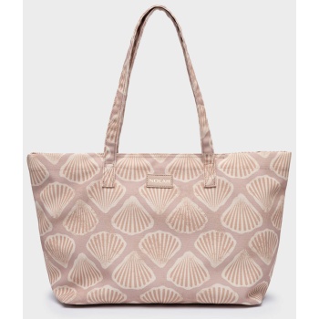 nolah γυναικεια τσαντα coralenia pink shell