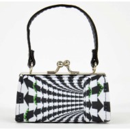 μίνι τσάντα πορτοφόλι , `tunnel - optical illusion`, από τον σχεδιαστή mario moreno