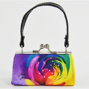 μίνι τσάντα πορτοφόλι, `color your life`, από τον σχεδιαστή