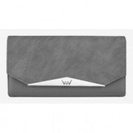 vuch maud wallet grey artificial leather