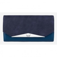 vuch pina wallet blue artificial leather