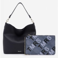 tamaris jana handbag blue synthetic