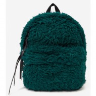 diesel backpack green artificial fur, textile