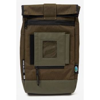 diesel backpack green polyamide, polyester, polyurethane σε προσφορά