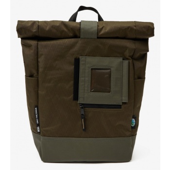 diesel shinobi backpack green polyamide, polyester σε προσφορά