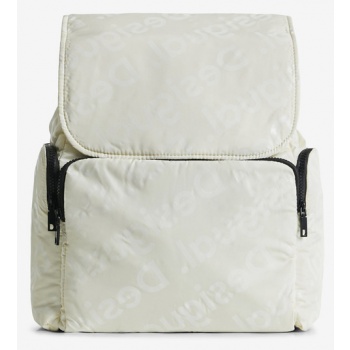 desigual colorama helsinki backpack white 100% polyester σε προσφορά
