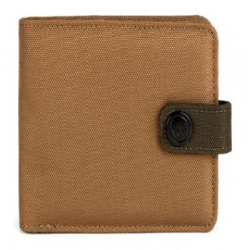 vuch owen wallet brown canvas σε προσφορά