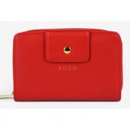 vuch sian wallet red genuine leather