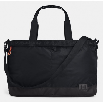 under armour essentials signature tote bag black 50% nylon