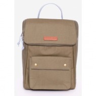 brakeburn backpack green main part - 100% cotton; lining - 100% polyester; surface treatment - 100% 