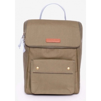 brakeburn backpack green main part - 100% cotton; lining  σε προσφορά