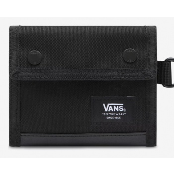 vans kent trifold wallet black top -  100% polyester