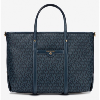 michael kors medium handbag blue 100% synthetic σε προσφορά