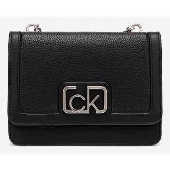calvin klein handbag black 100% polyurethane σε προσφορά