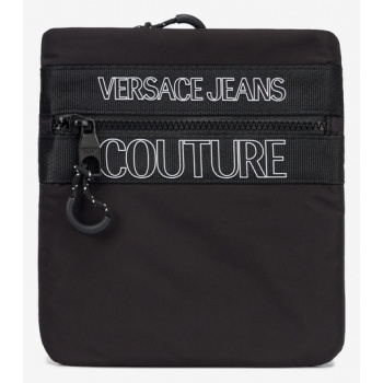 versace jeans couture cross body bag black top - 100% σε προσφορά