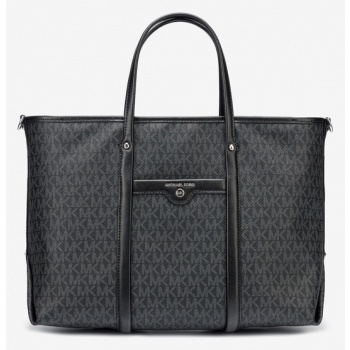 michael kors handbag black grey upper - 63.7% pvc, 36.3% σε προσφορά