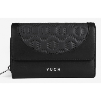vuch herlys wallet black top - 100% leather σε προσφορά