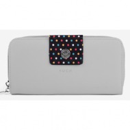 vuch stevie sully wallet grey top - 100% pvc