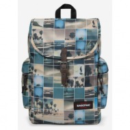 eastpak austin backpack blue beige 100% polyester