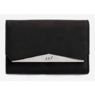 vuch wallet black artificial leather