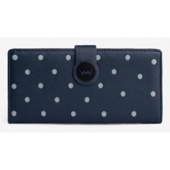 vuch wallet blue artificial leather