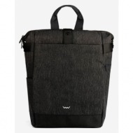 vuch baxter backpack black polyester