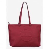 tom tailor rosabel handbag red 100% polyurethane