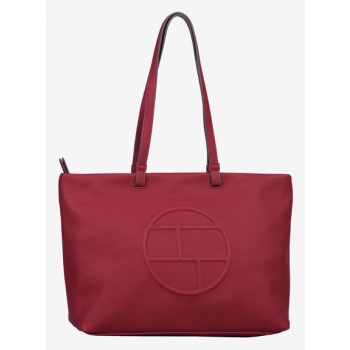 tom tailor rosabel handbag red 100% polyurethane σε προσφορά