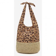 barts bag brown 80% cotton, 20% paper straw