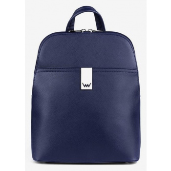 vuch shira backpack blue outer part - 100% polyurethane;