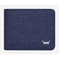 vuch vook wallet blue canvas