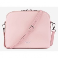 vuch phoebe handbag pink genuine leather
